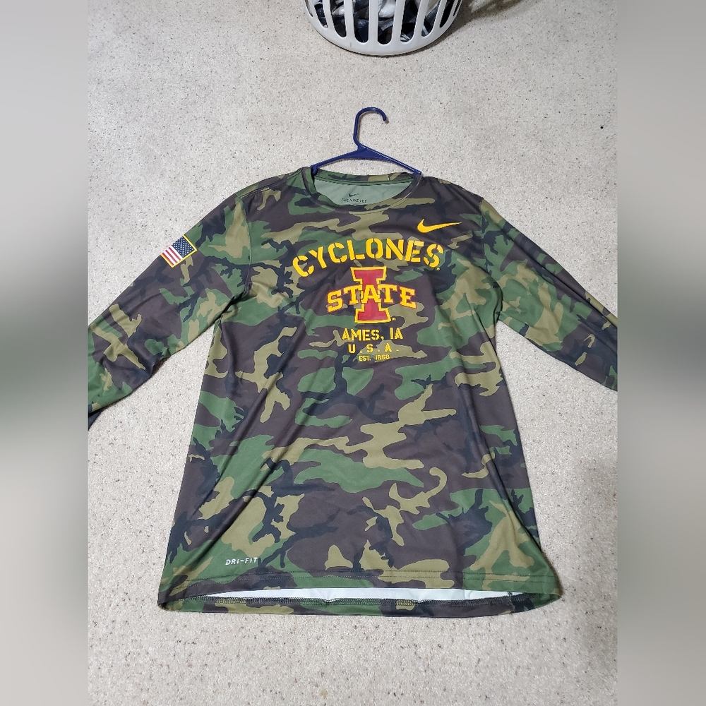 Camo Cyclone Long Sleeve T-Shirt
